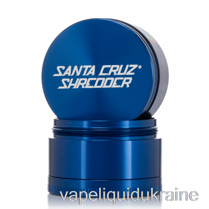 Vape Liquid Ukraine Santa Cruz Shredder 2.2inch Medium 4-Piece Grinder Blue (53mm)